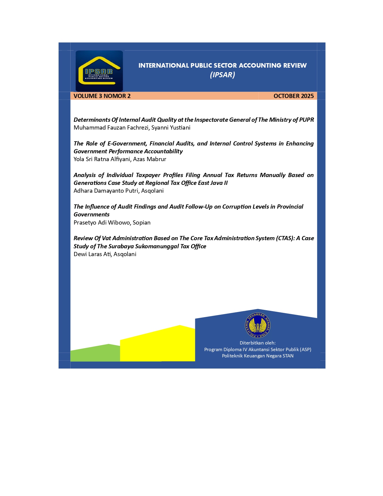 					View Vol. 3 No. 2 (2025): IPSAR
				