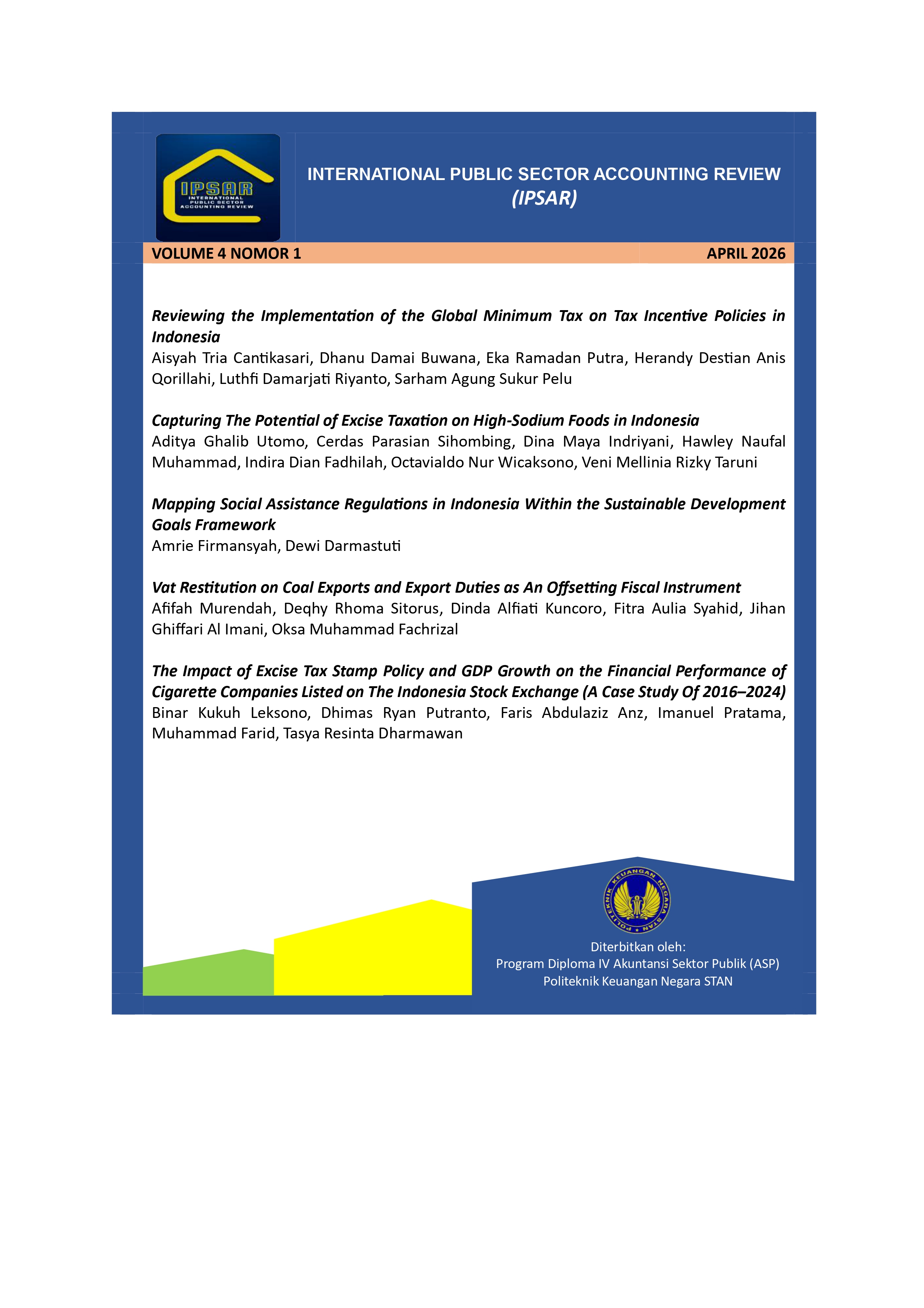 					View Vol. 4 No. 1 (2026): IPSAR
				